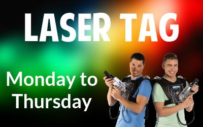 Weekday Laser Tag Party in South Calgary - 10 Players